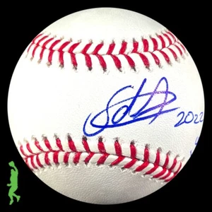 SANDY ALCANTATARA 2022 NL CY YOUNG AUTOGRAPHED BASEBALL BALL MARLINS PSA/DNA COA - Picture 1 of 4