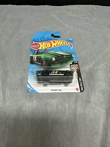 2021 HOT WHEELS TRIUMPH TR6 HW RACE DAY 1/10 #9 GREEN SHIPS N BOX - Picture 1 of 6