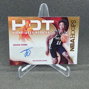 2021 Panini NBA Hoops - Joshua Primo Hot Signatures Rookies Auto Spurs HSR-JPR - Picture 1 of 2
