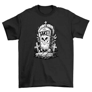 Camiseta "HALLOWEEN_214" Calavera y Huesos Cruzados - ¡Spooktacularmente Divertida! Diseño Unisex - Imagen 1 de 46