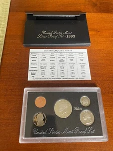 1993 US Mint Silver Proof set in OGP - Picture 1 of 1