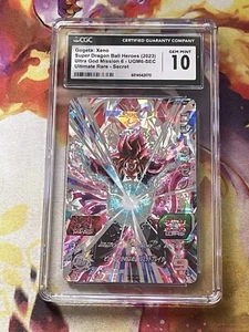 Gogeta Xeno UGM6-SEC CGC 10 Meteor Mission 6 Super Dragon Ball Heroes Card - Picture 1 of 2
