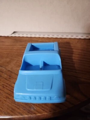 Playskool 1-2-3 Plaza Sésamo Juego COCHE DE REPUESTO Camión Azul De Colección Años 80 Foto 1 de 4