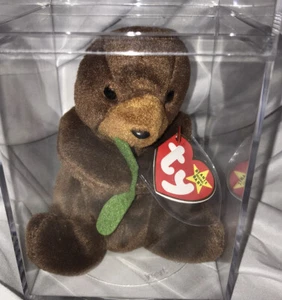 EXTREMELY RARE Retired Ty Beanie Baby Seaweed the Otter MINT Condition w/ Errors - Picture 1 of 11