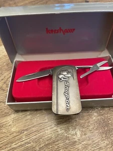 Unique Snap On Money Clip w Knive n Scissors - Picture 1 of 4