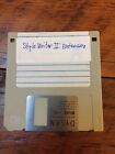 Disque disquette vintage années 1990 Mac Macintosh StyleWriter II 3,5"