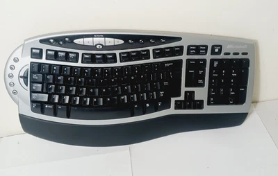 Microsoft Wireless Comfort Keyboard 1.0A Ergonomic Split Design No Dongle - Image 1 of 4