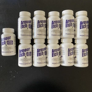 11 * Armour Products Armour Etch Glass Etching Creme - 10oz Bottle 223LB - Picture 1 of 3