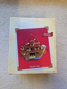 2004 Hallmark Keepsake Ornament Noah’s Ark NIB motion Doesnt Work Well    BX11 - Picture 1 of 8
