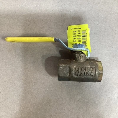 Apollo 1/2" Threaded Ball Valve 600 CWP 70-103-01 - Image 1 of 3