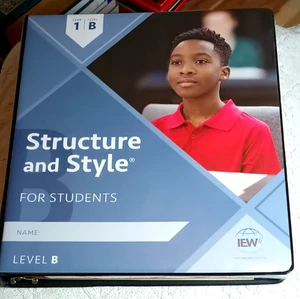 IEW; Structure & Style for Students: Year 1 Level B Student Packet & Teacher Ed. - Picture 1 of 9
