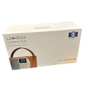 LEMEGA M2P Internet Radio Player,FM Radio Tuner, Bluetooth Speaker Black/Silver - Picture 1 of 6