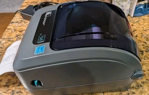 TESTED Zebra GX420T Thermal Transfer Barcode Label Printer USB Ethernet - Afbeelding 1 van 14