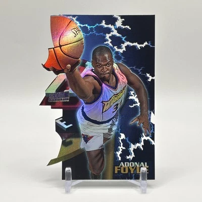 1997-98 Stadium Club Adonal Foyle Triumvirate ILLUMINATOR #T16C Warriors  - Image 1 of 2