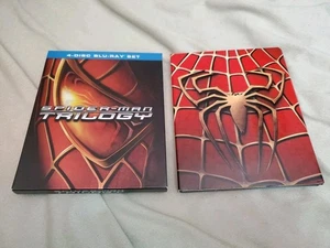 Spider-Man Trilogy (Blu-ray, 2007, 4-Disc Set) Tobey Maguire, Sam Raimi - Picture 1 of 3