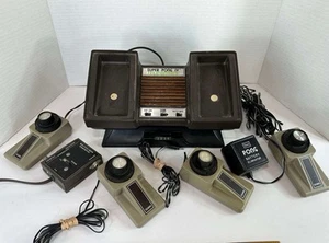 Telejuegos vintage Sears Atari Super Pong IV 4 controladores - Imagen 1 de 9