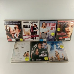 Lote de paquete de DVD Jennifer Lopez x 7 ex películas de alquiler región 4 PAL - Imagen 1 de 23