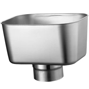 Stainless Steel Gutter Downspout Adapter Replacement Drainage Fitings Enduring - Picture 1 of 12