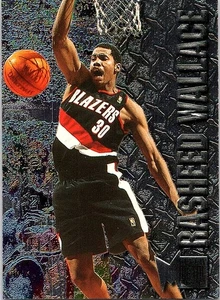 Fleer Metal 1996-97 - Rasheed Wallace #208 - Imagen 1 de 2