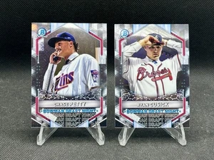 2021 Bowman Draft - Bowman Draft Night - Ryan Cusick & Chase Petty - Picture 1 of 2