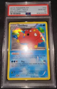 Holofolie Oktillerie # 33/162 XY: Durchbruch Set Pokémon Karten PSA 10 EDELSTEINE NEUWERTIG - Bild 1 von 2