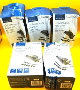 Lot of 5 Insignia - Universal AC Adapter - Free Shipping - Picture 1 of 4