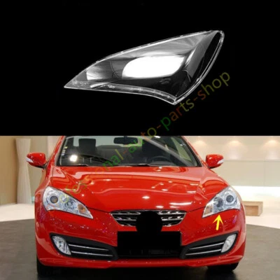 Faro lateral izquierdo reemplazo lente + pegamento para Hyundai Genesis cupé 2010-2012 Foto 1 de 4