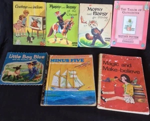 Vintage Children Books MOPSY LITTLE GOLDEN BOOK BEATRIX POTTER Rare COLLECTION - Picture 1 of 12