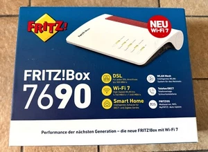 AVM FritzBox Fritz!Box 7690 Wi-Fi 7 unbenutzt und noch ungeöffnet! - Bild 1 von 3