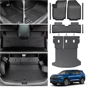 Floor Mats & Cargo Liners & Backrest Mat for 2025 Chevy Equinox Fuel (Non EV), A - Picture 1 of 8