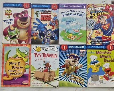 Lot Of 8 Step Into Reading, I Can Read Books Level 1 FAST SHIPPING  - Image 1 of 4