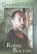 2015 Game of Thrones Season 4 Trading Card FOIL #63 Roose Bolton