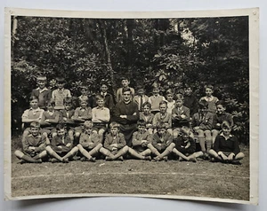 Katholische Schulknabenklasse - Vintage Fotodruck, 1944 - Bild 1 von 2