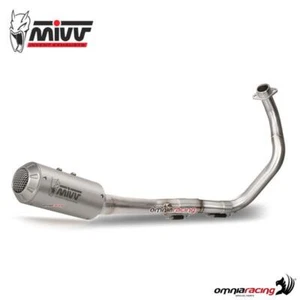 MIVV MK3 impianto di scarico completo racing per Yamaha R125 2019>2022 - Foto 1 di 11