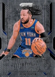 Panini Prizm 2024-25 - Dominance Jalen Brunson #17 - New York Knicks - Imagen 1 de 3