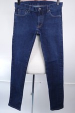 Uniqlo Selvedge Jeans Stretch Skinny Fit Blue Men Size 32 x 32