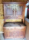 2 Pc. step back cupboard amtique cabinet DELIVERY is AVAILABLE - message or call