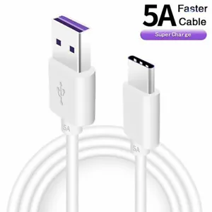 USB to Type C Charger Cable Fast Charging Lead Data Cord for Samsung 1M - Picture 1 of 6