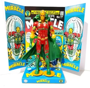 MISTER MIRACLE 6" Superhero DC Comic 15cm ACTION FIGURE on Custom Display - Picture 1 of 8