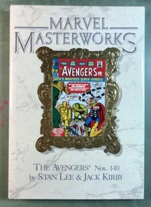 MARVEL MASTERWORKS VOLUME 4, THE AVENGERS (ISSUES #1-10) w/Dustjacket (NM-) * - Picture 1 of 2