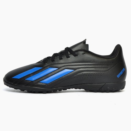 Adidas Deportivo II TF Uomo Calcio Calcio Erba Sport Outdoor Scarpe da Ginnastica Nero