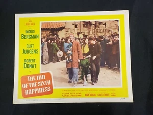 Tarjeta de lobby original 1959 *The Inn of the Sixth Happy* 11X14" Bergman 59/8 - Imagen 1 de 2