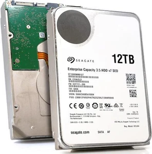 Seagate Enterprise Capacity 12TB 3.5 Zoll NAS Server HDD 24/7 SATA 6Gb/s 7200rpm - Bild 1 von 4