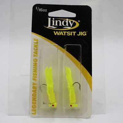 Lindy Watsit Spin LWGJ209 Chartreuse Yellow Size 1/16oz - Image 1 of 3