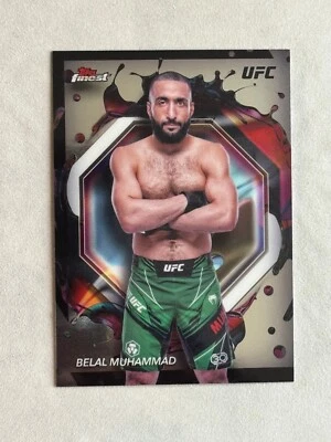 2024 Topps Finest UFC Rare Belal Muhammad #257 - Image 1 of 2
