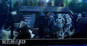 STAR WARS, RETURN OF THE JEDI, TOPPS 2014 WIDEVISION 3D, CARD # 38, EWOKS - Picture 1 of 2