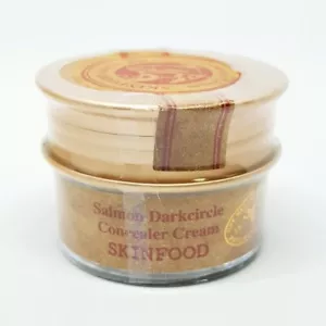 SKINFOOD Salmon Darkcircle Concealer Cream #2 Salmon Beige 10g Eye Care K-Beauty - Picture 1 of 3