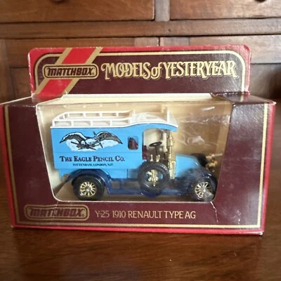 Vintage Matchbox Y-25 1910 Renault Type AG 1:38 1984 Models Of Yesteryear Truck - Image 1 of 4
