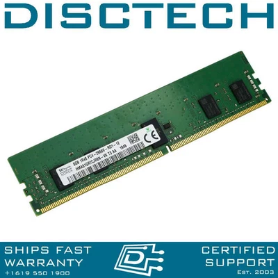 Hynix HMA81GR7CJR8N-VK 8GB DDR4-2666 PC4-21300 CL=19 1Rx8 RAM Memory Module - Image 1 of 3
