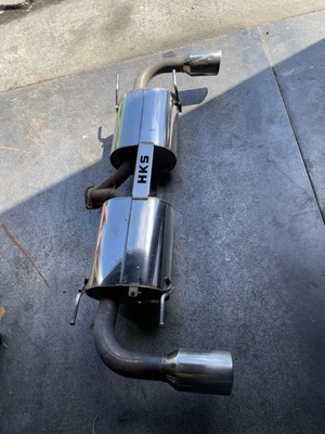 Escape trasero HKS RX8 doble salida gato ¡Raro! Jasma 03S01481 Foto 1 de 4